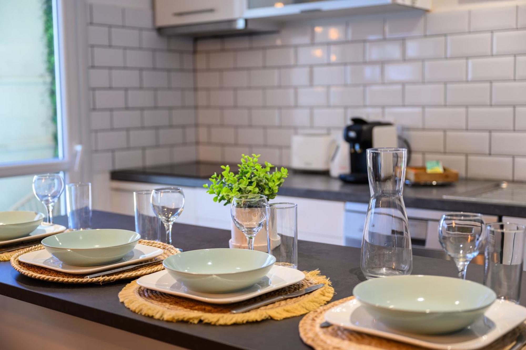 Grand Appartement Avec Balcon Hyper - Centre تارْب المظهر الخارجي الصورة